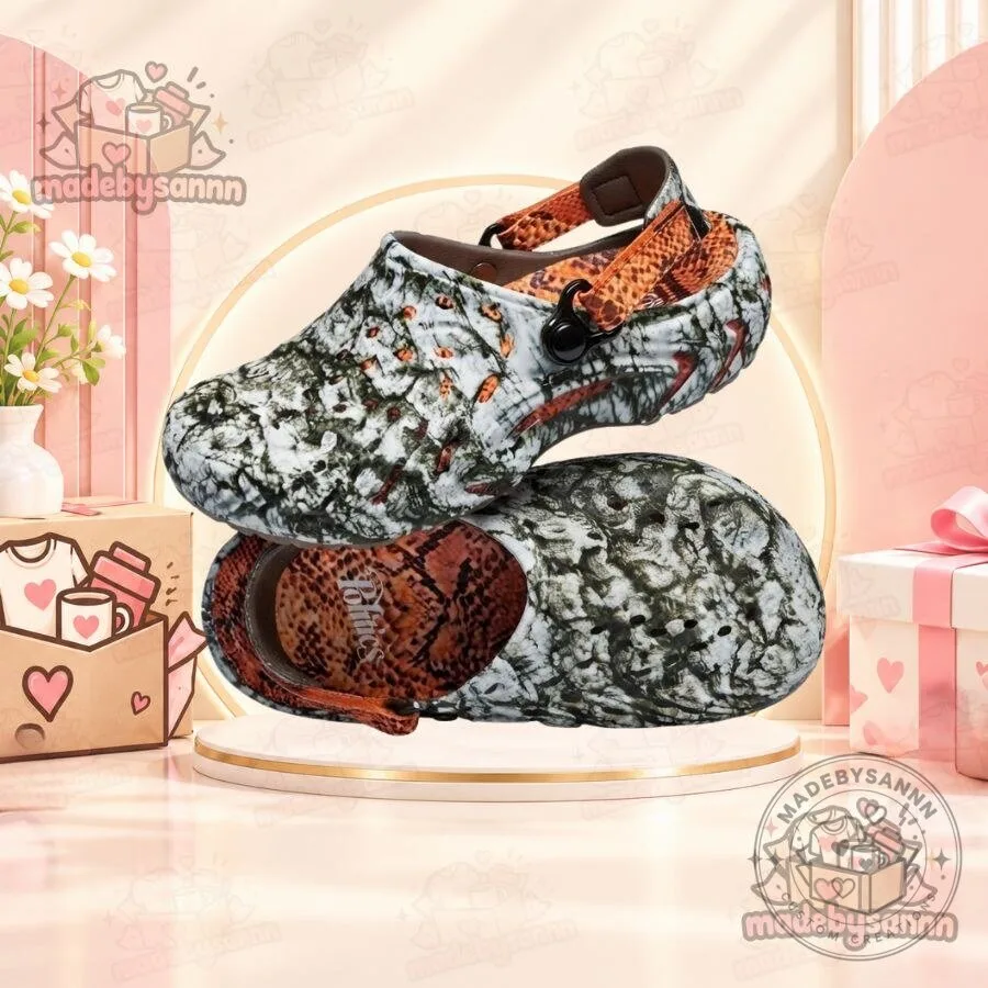 Politics x Crocs Echo II Watch Your Step Ghillie Camo Clogs