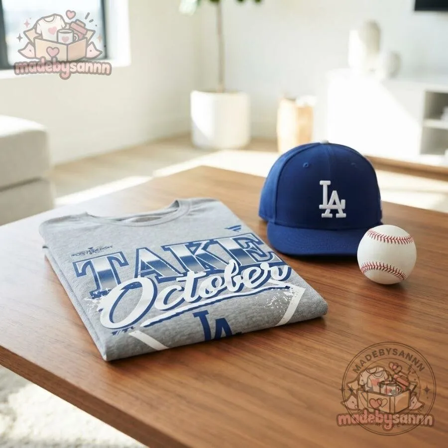 Los Angeles Dodgers Take October 2026 MLB Postseason T-Shirt 10 Los Angeles Dodgers Take October 2026 MLB Postseason T-Shirt
