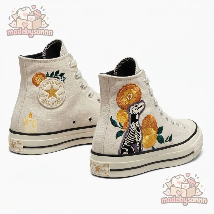 Día de Muertos 2026 Converse Xico Sneakers Chuck 70 Xico Shoes