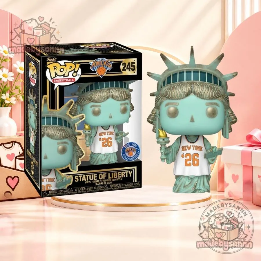 NBA New York Knicks Ring Night Basketball Collectible Figure