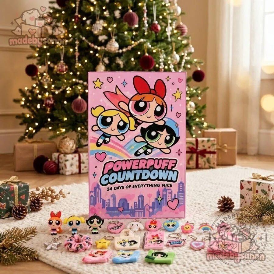 Powerpuff Girls Advent Calendar 2026 Powerpuff Countdown 24-Day Christmas Gift Set for Fans 7 Powerpuff Girls Advent Calendar 2026 Powerpuff Countdown 24-Day Christmas Gift Set for Fans