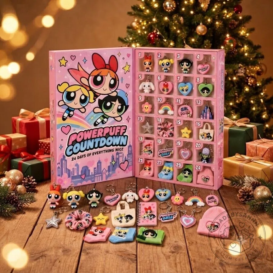 Powerpuff Girls Advent Calendar 2026 Powerpuff Countdown 24-Day Christmas Gift Set for Fans 11 Powerpuff Girls Advent Calendar 2026 Powerpuff Countdown 24-Day Christmas Gift Set for Fans