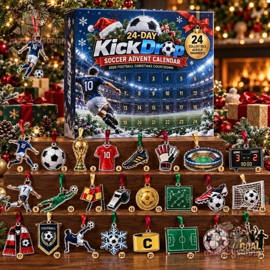 24-Day KickDrop Soccer Advent Calendar 2026 Football Christmas Countdown 9 24-Day KickDrop Soccer Advent Calendar 2026 Football Christmas Countdown