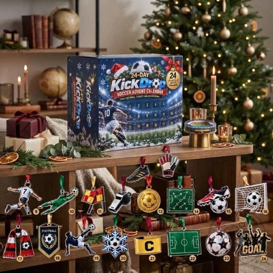 24-Day KickDrop Soccer Advent Calendar 2026 Football Christmas Countdown 10 24-Day KickDrop Soccer Advent Calendar 2026 Football Christmas Countdown
