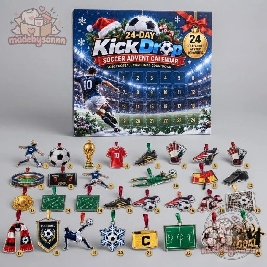 24-Day KickDrop Soccer Advent Calendar 2026 Football Christmas Countdown 11 24-Day KickDrop Soccer Advent Calendar 2026 Football Christmas Countdown