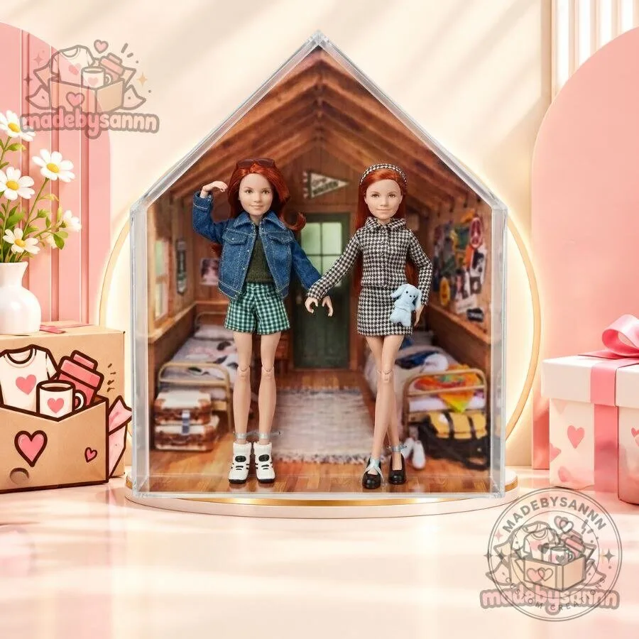 The Parent Trap Hallie Parker and Annie James Custom Dolls